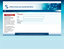 Tablet Screenshot of lekarny.sukl.cz
