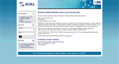 Desktop Screenshot of ezak.sukl.cz